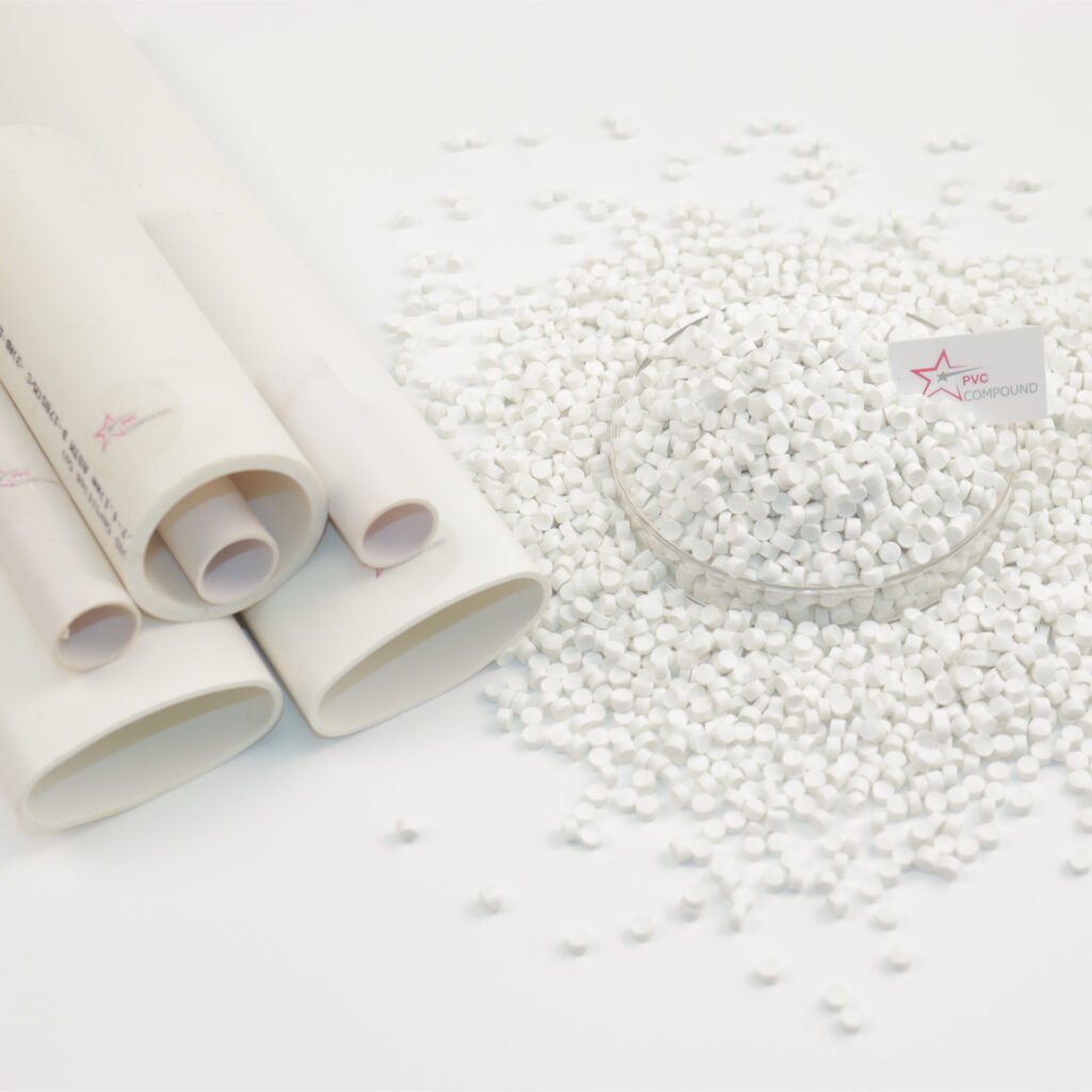 100% Virgin UPVC Granules Ready Beads PVC Compound for Edge Trim Tape & Plastic Tube Production Modified PVC