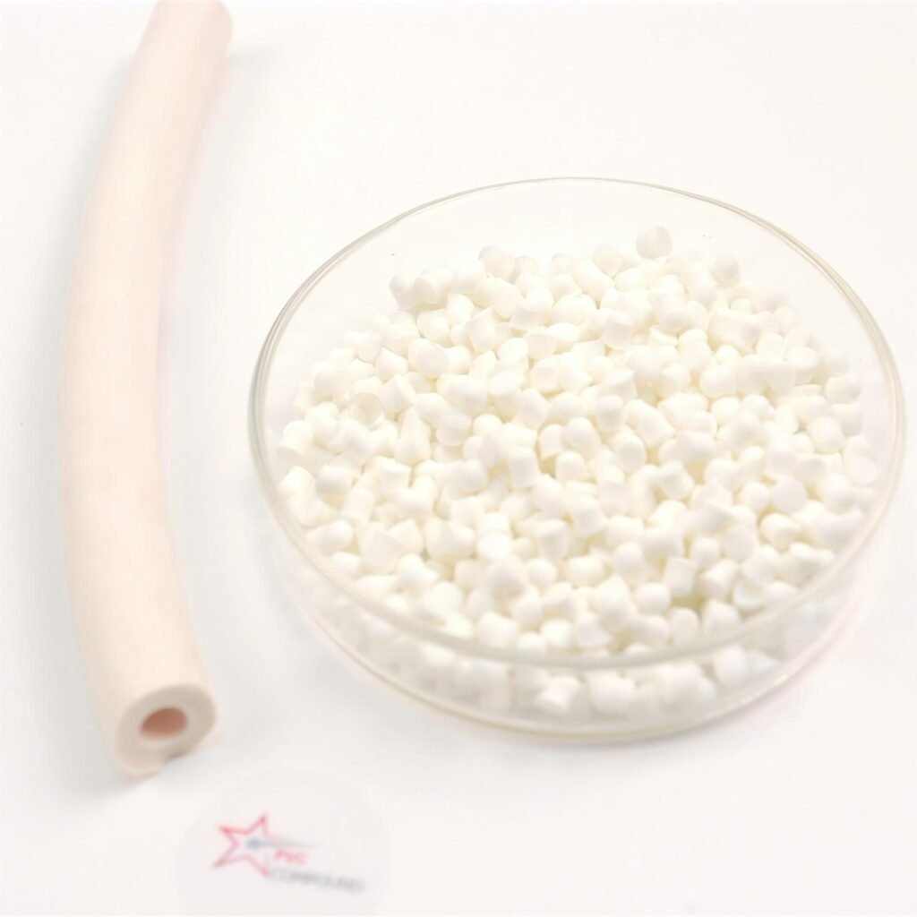 Flexible PVC Granules for PVC Coated Metal Hoses Compound Direct Factory Supply
