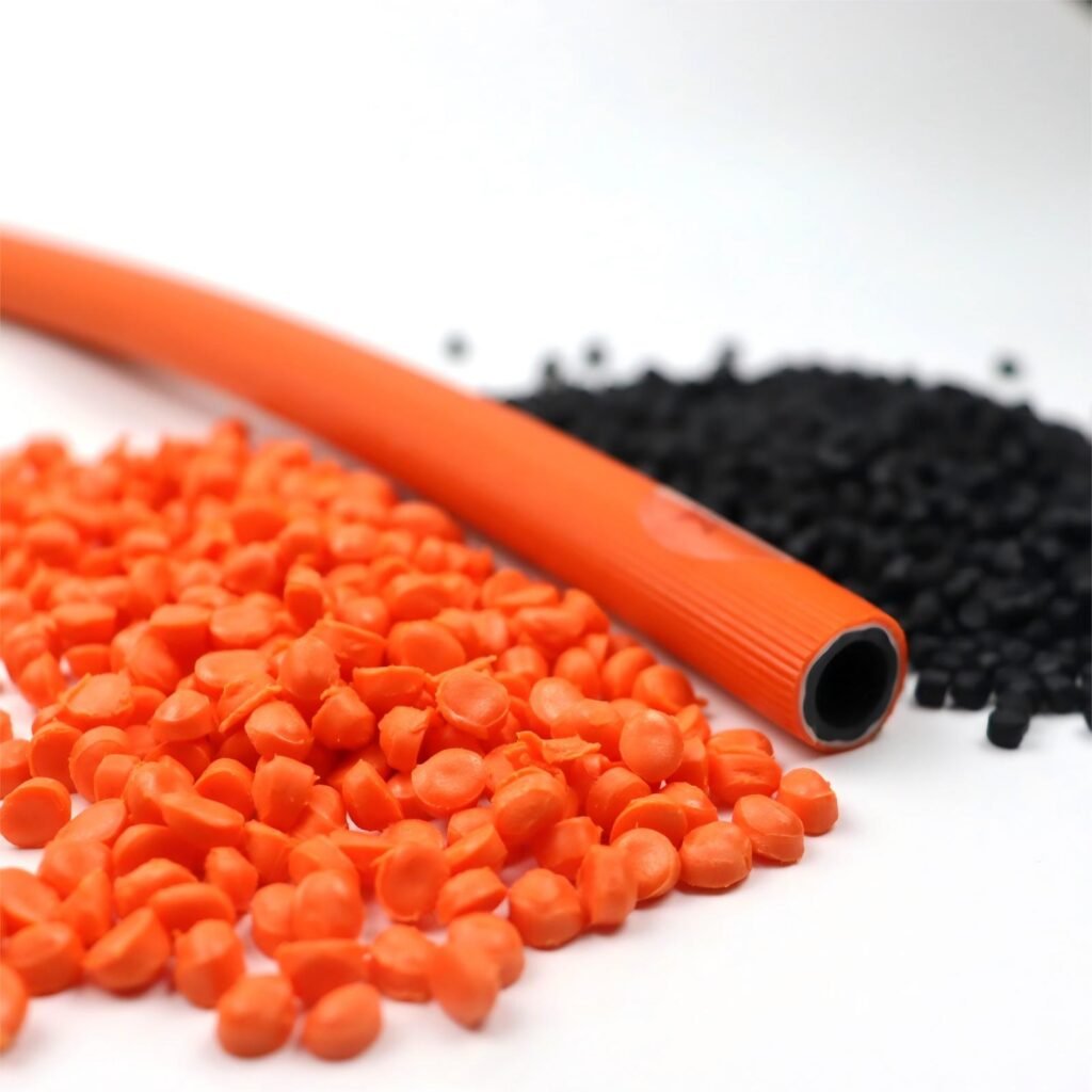 Pvc Granules Manufacturers Pressure Resistant PVC Compound for Gas Hose Pipe