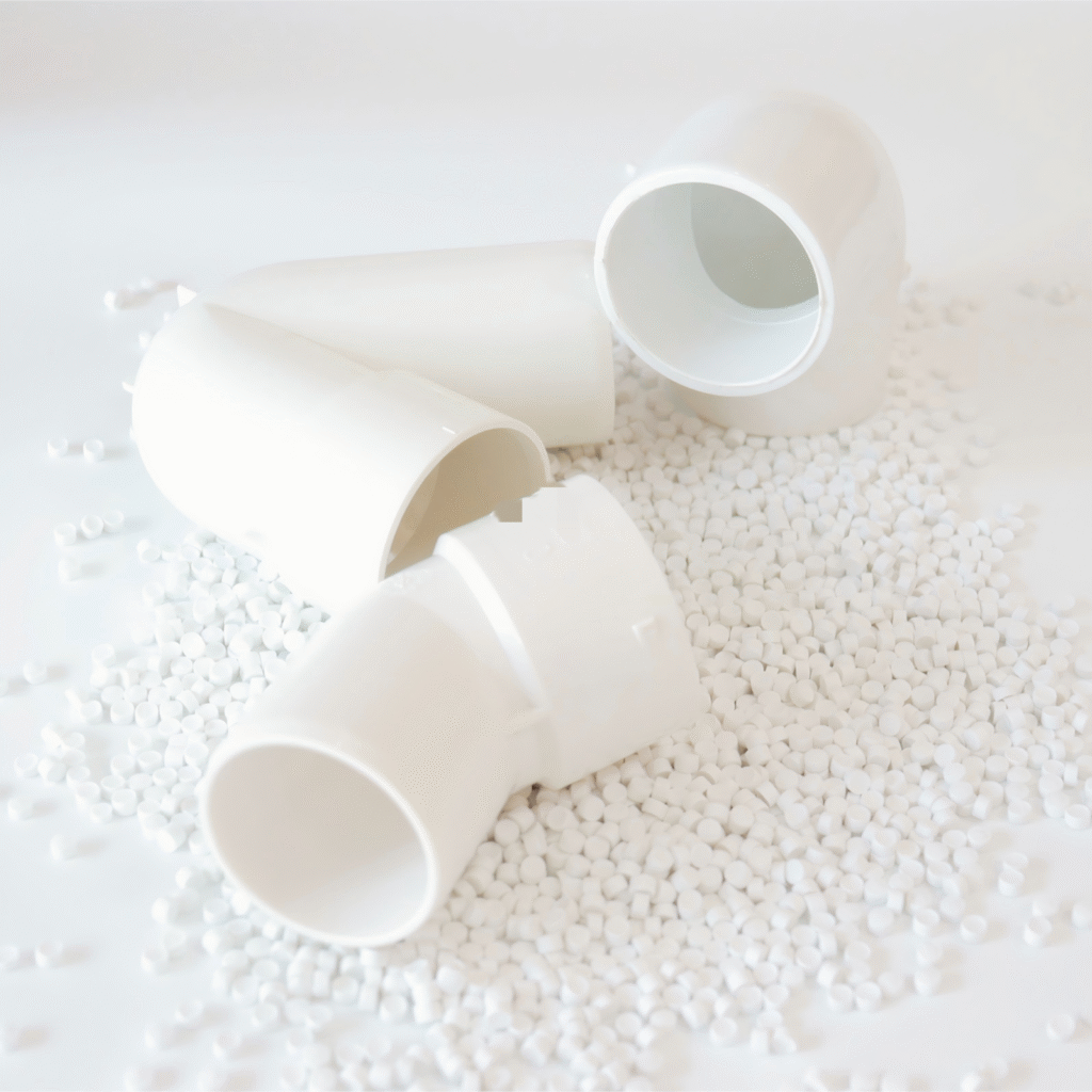 Best Quality Polyvinyl Chloride UPVC Plastic Buckle Fitting Granule Compound Materials