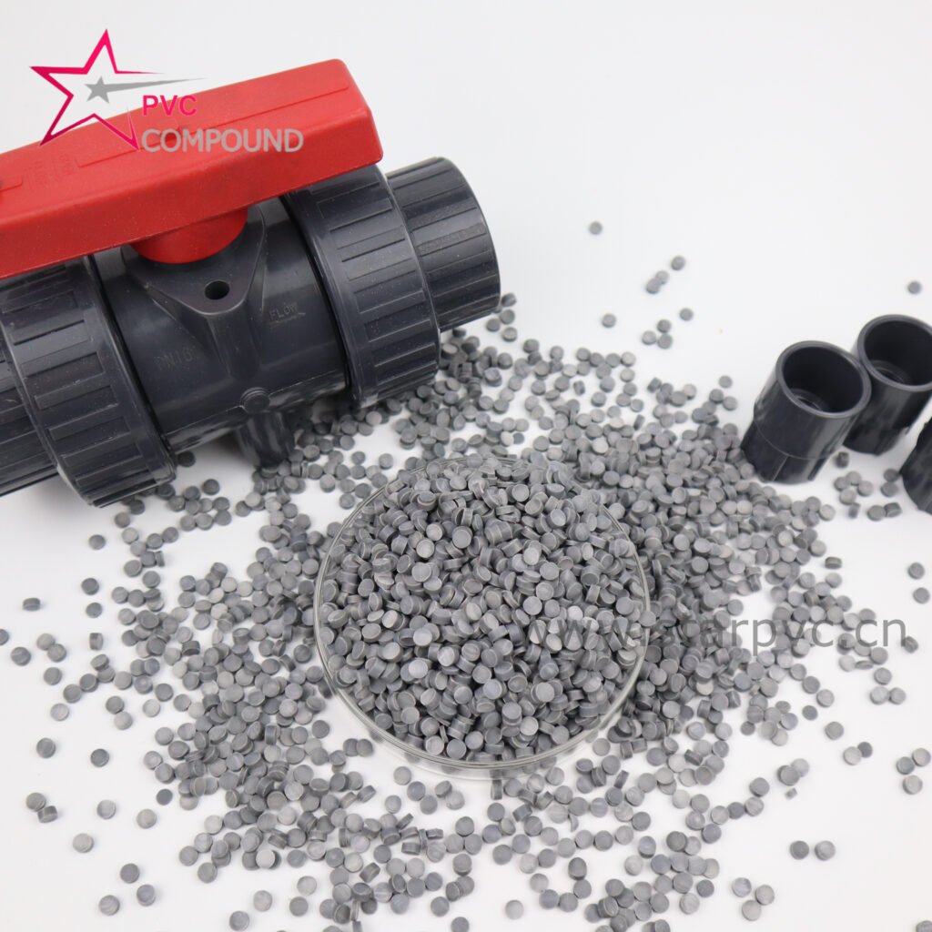 UPVC compound pellets for ball valve pressure resistant