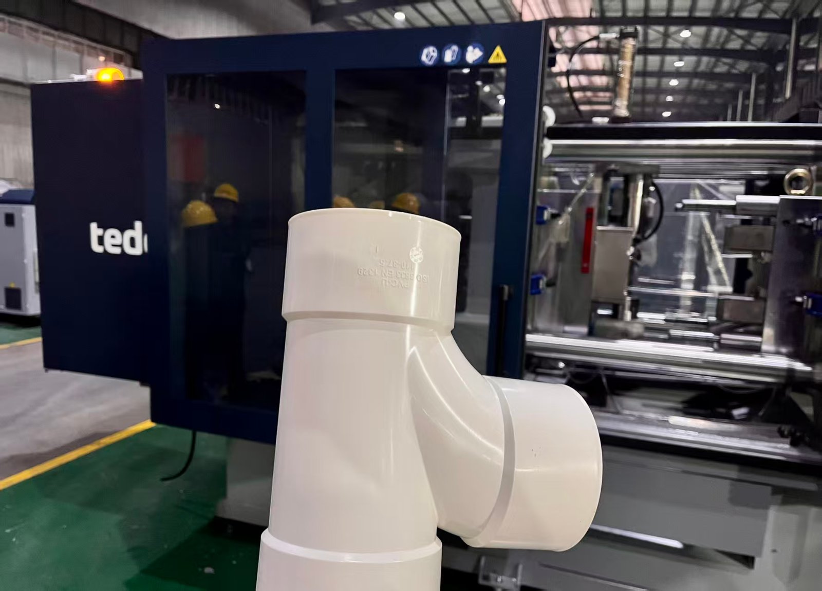 Weight reduction techniques in PVC injection molding