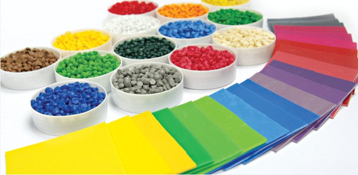 Traffic cone colorants and pigments