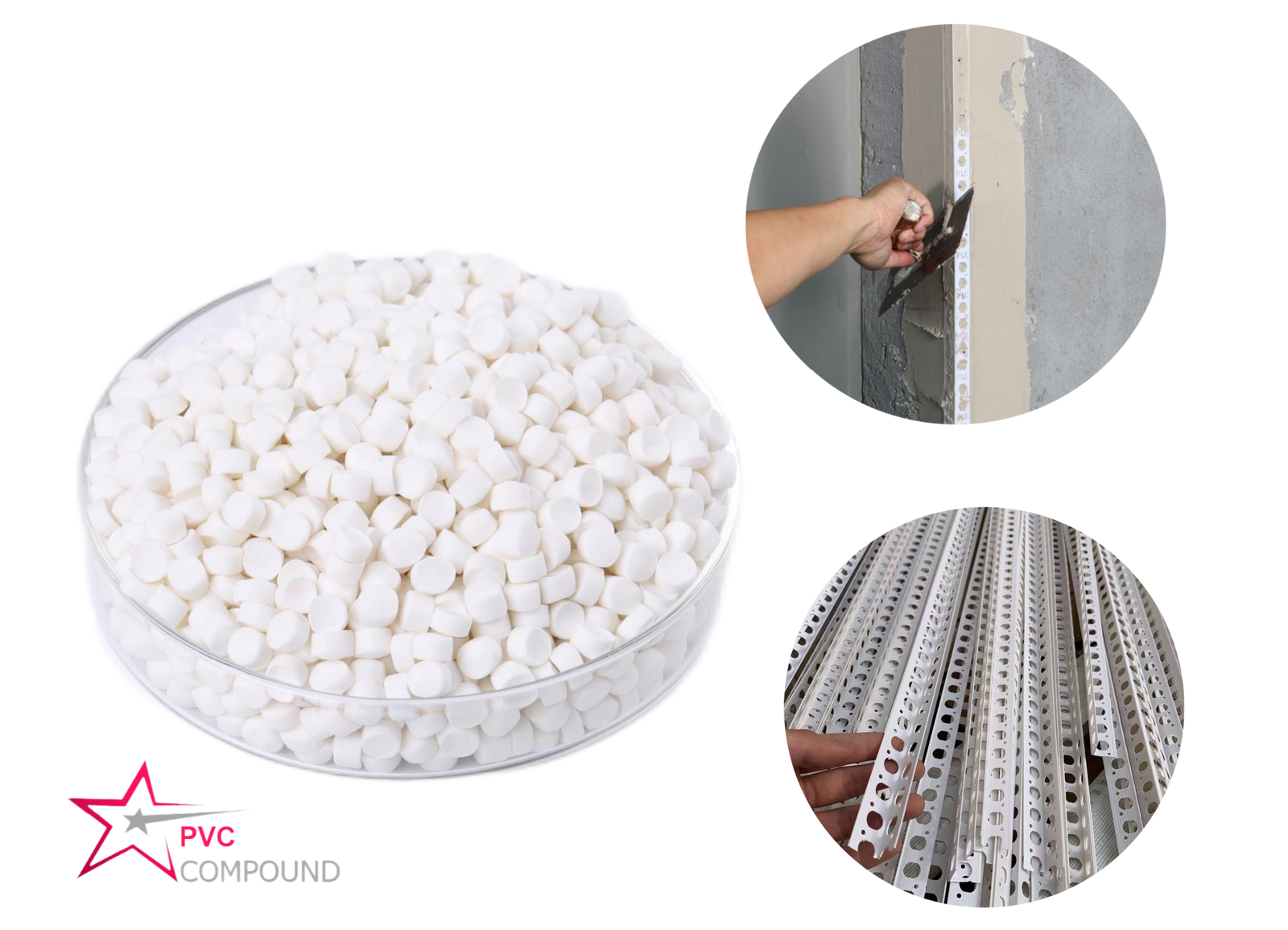 PVC wall corner granules specifications