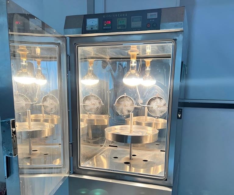 UV resistance testing