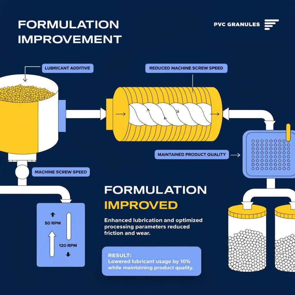 PVC compound optimization process