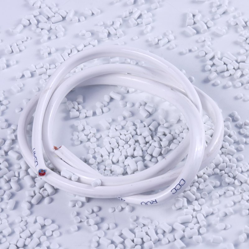 Pvc marfim granules compound for extrusion cable wire